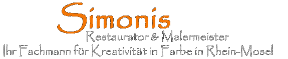 Logo: Restaurator & Malermeister Holger Simons aus Alken / Untermosel